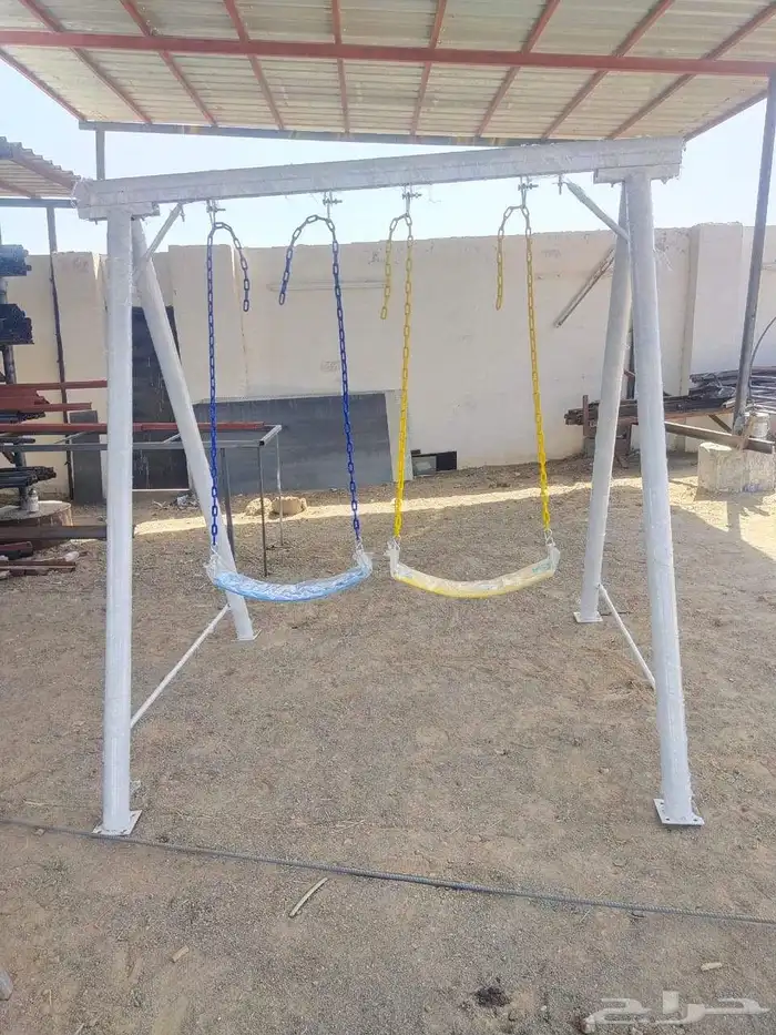 مرجيحه جديده ثنين كرسي حديد قوي سهلة الفك والتركيب 2