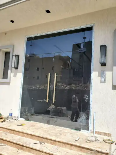 للالمنيوم والزجاج السكريت... مكاتب... محلات...فلل. 1
