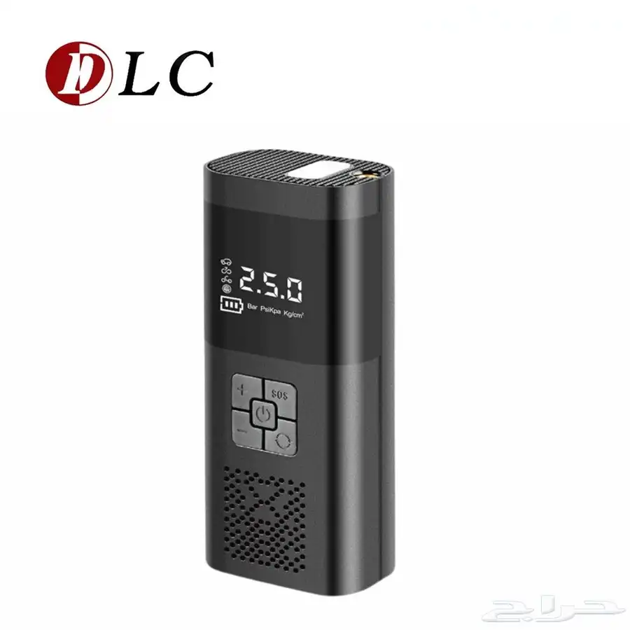 منفاخ كفرات ديجيتال DLC   شاشة LED   يوقف تلقائي   شحن تايب 2