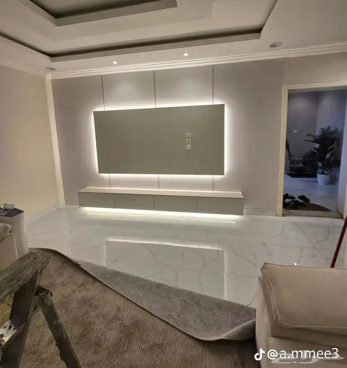 ديكور شاشه ودهانات وترميم 7