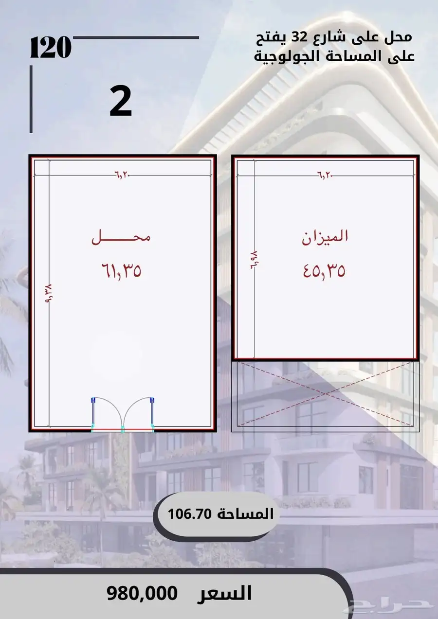 محلات تجارية للبيع مدة التسليم 5 اشهر 7