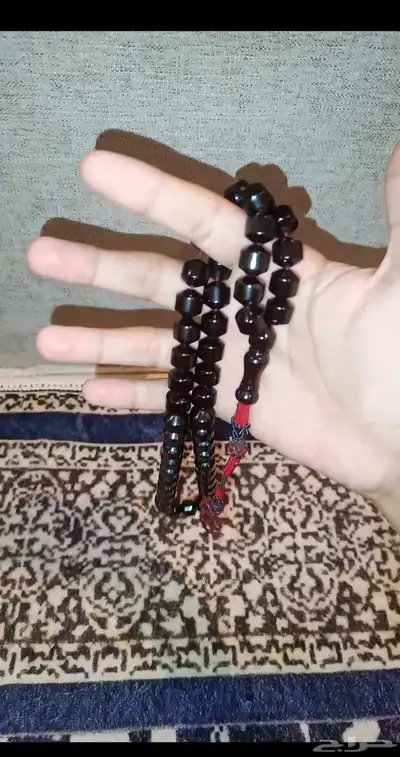 سبحه فاتوران مقاس الخرز11  زعفراني حربأ مقاس الخرز11 5 0