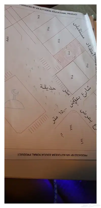 في صبيا ارض للبيع المحلة الجديدة صبياء 2