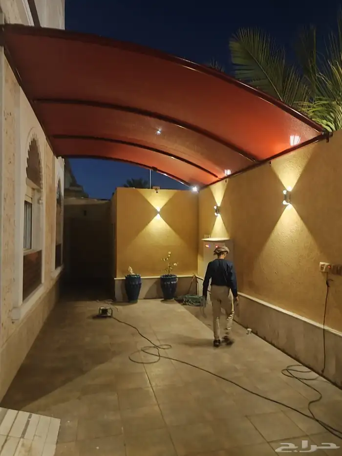 مظلات جده تغيير قماش خياط تفصيل بيوت الشعر 3