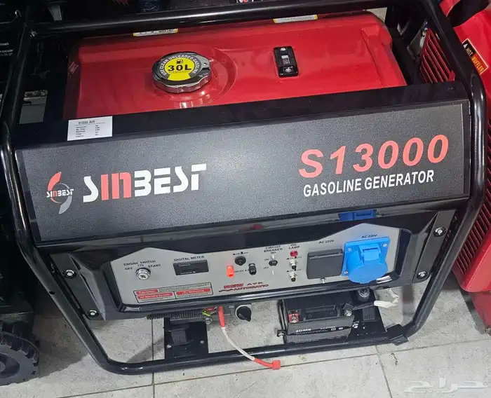 مولد كهرباء بنزين 13000 سلف sinbest 0