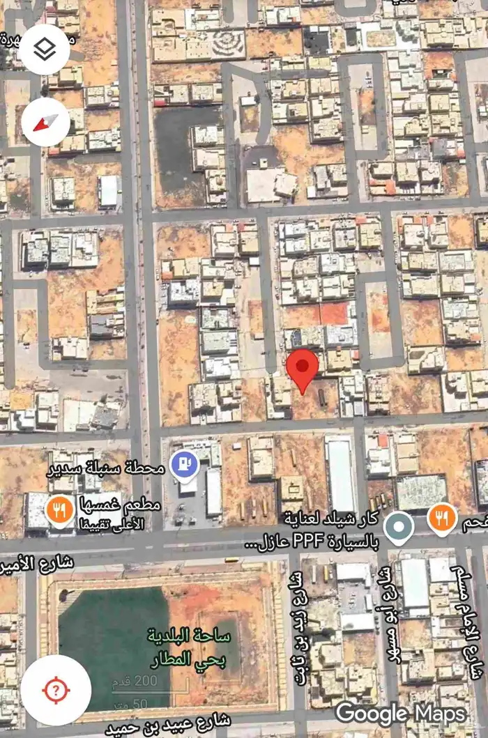 للبيع أرض سكنية في حي الملك عبدالله بالمجمعة 2
