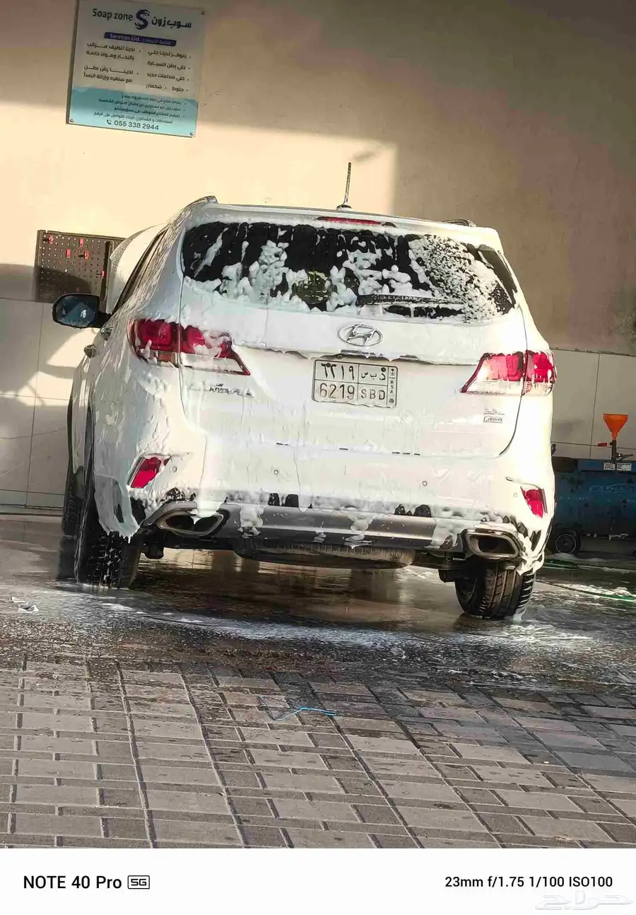 للبيع سنتافي مديل 2017 فل كامل بنزين 6Vسلندر قير اتومتيك 1