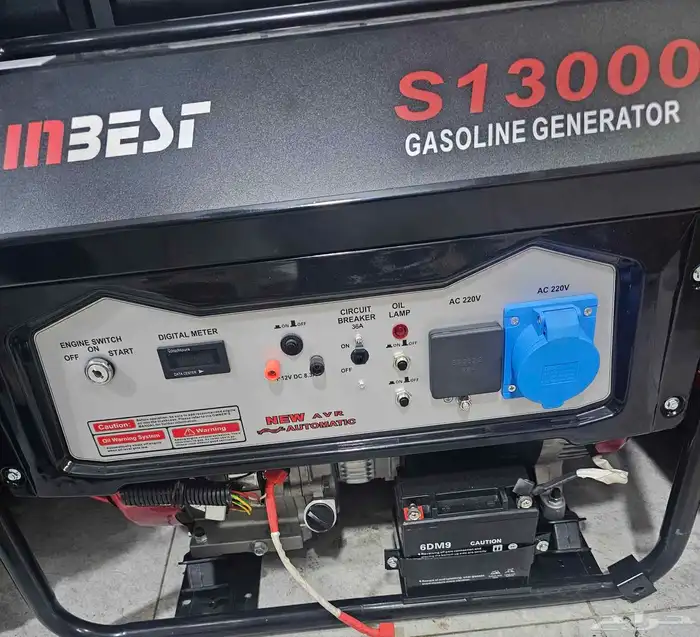 مولد كهرباء بنزين 13000 سلف sinbest 1