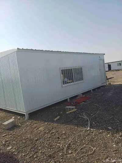 غرف بركسات كرفانات بارتبل جاهز يوجد تفصيل حسب الطلب مع دورة 5