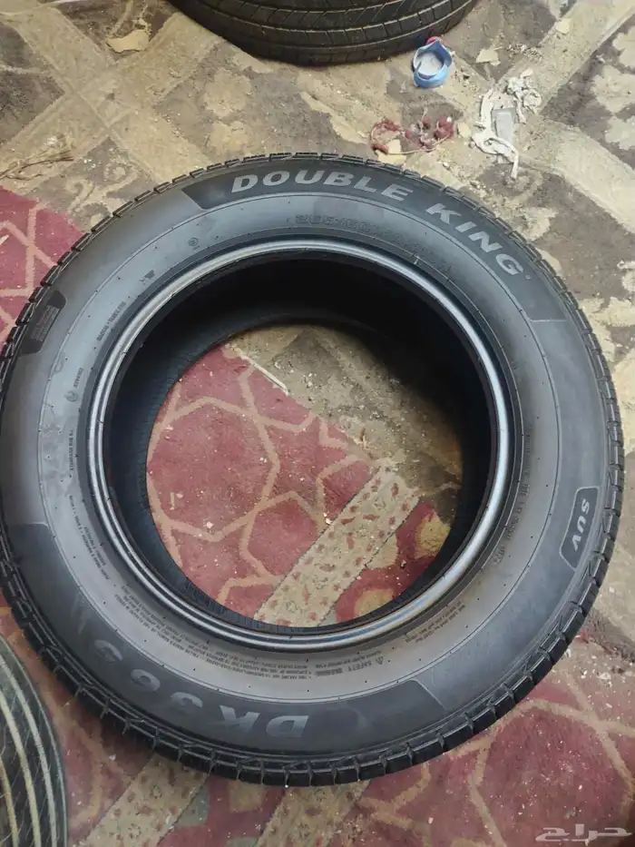 أربع كفرات دبل كنج 265 60 18 تاريخ 2024 5