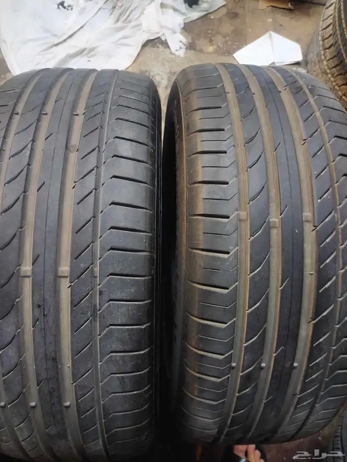أربع كفرات كنتننتل روماني اصلي 235 55 18 15