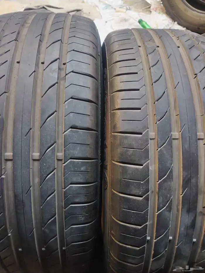 أربع كفرات كنتننتل روماني اصلي 235 55 18 16