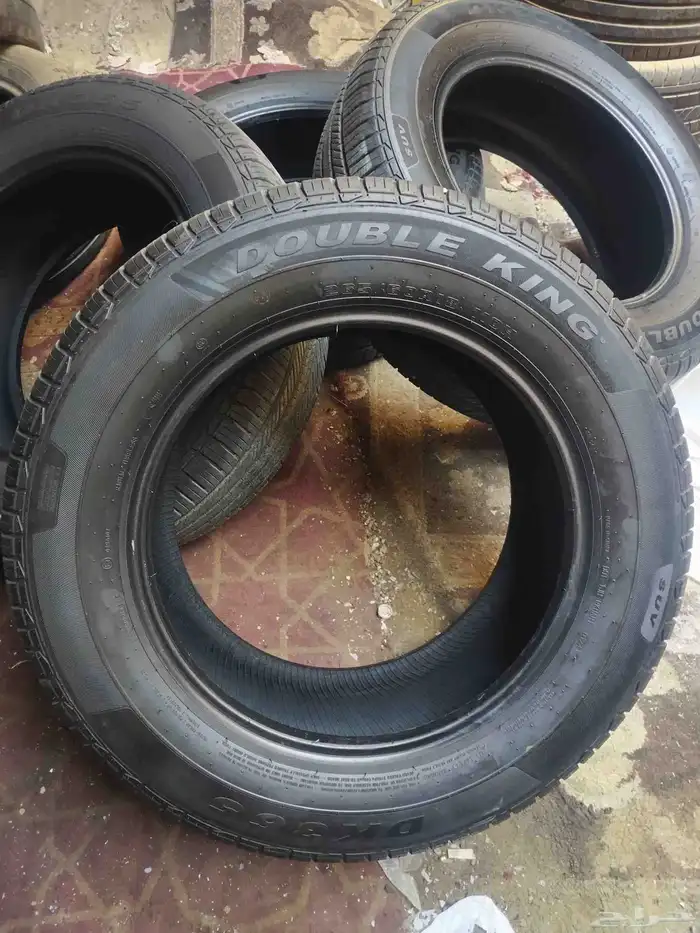 أربع كفرات دبل كنج 265 60 18 تاريخ 2024 9