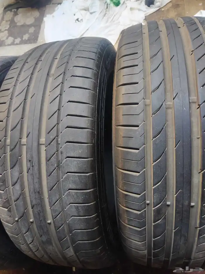 أربع كفرات كنتننتل روماني اصلي 235 55 18 1