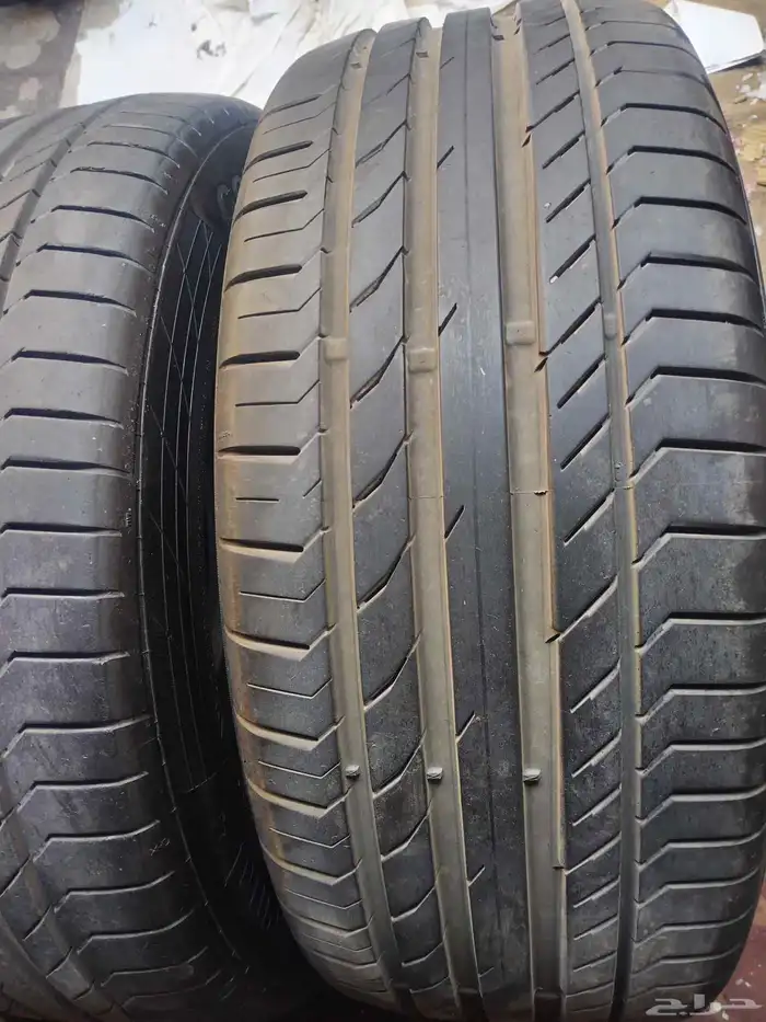 أربع كفرات كنتننتل روماني اصلي 235 55 18 3