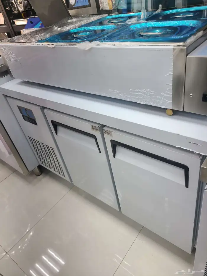 ثلاجة اندر كونتر استيل مقاس 120سم و150سم و180سم بأنسب سعر 2