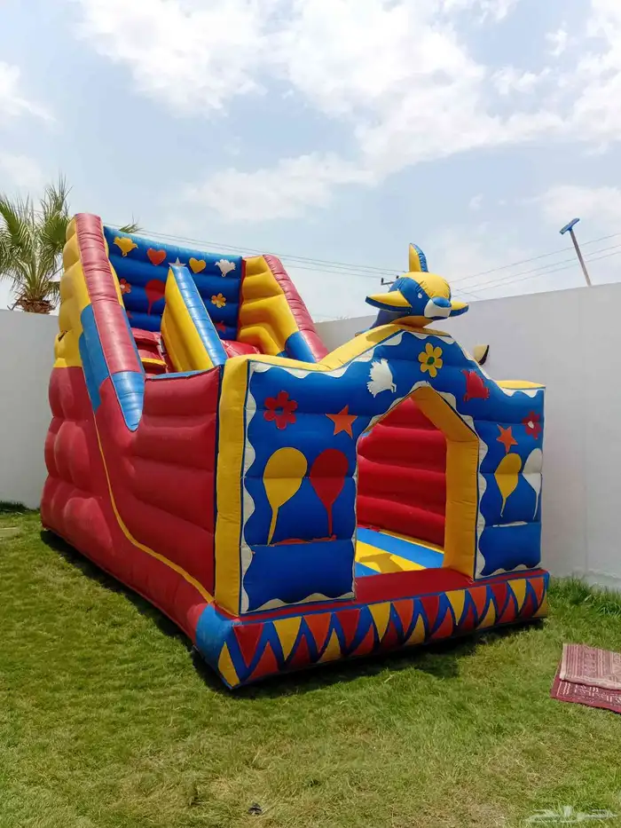 لتأجير نطيطه زحليقه مائيه ملعب صابوني 2