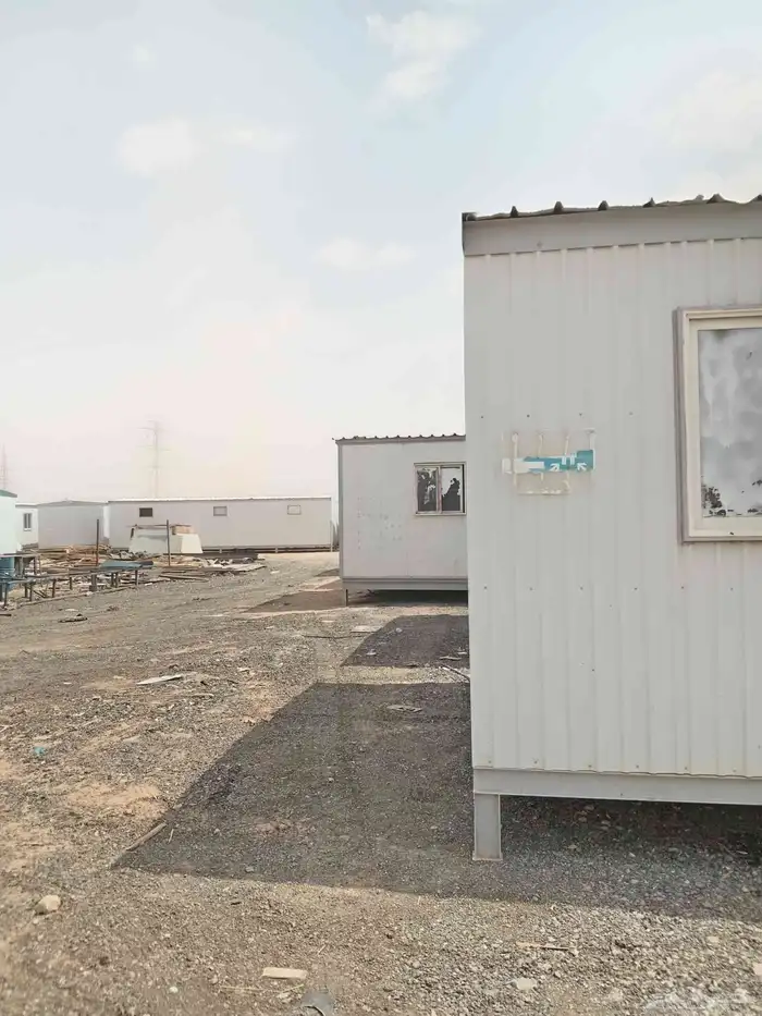 غرف بركس كرفانات سكن عمال مستخدم نضيف 4