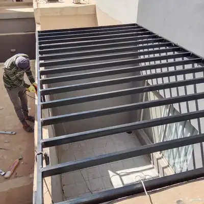 حداد حداده عامم مظلات وسواتر وبرجولات الرياض هنجار ومستودعات 7