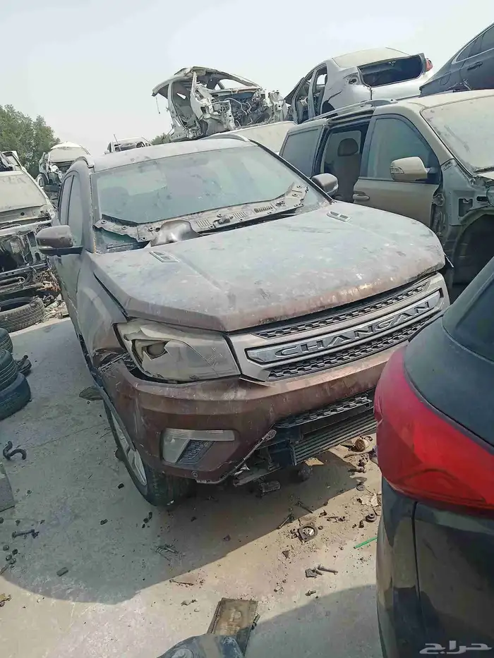 شانجان حجم 75 موديل 2018تشليح قطع غيار فقط 0