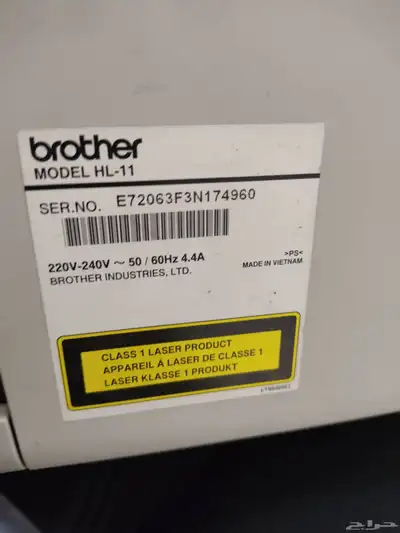 طابعة Brother HL-11 نظيفة للبيع 4