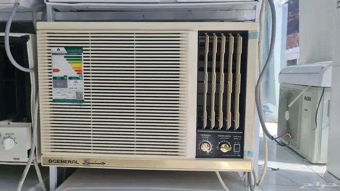 مكيف شباك جنرال الأصلي موديل الجديد موفر كهرباء شبه جديد 0