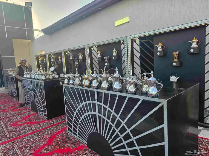 ديكور استقبال ضيافه قهوجي مناسبات وحفلات 0