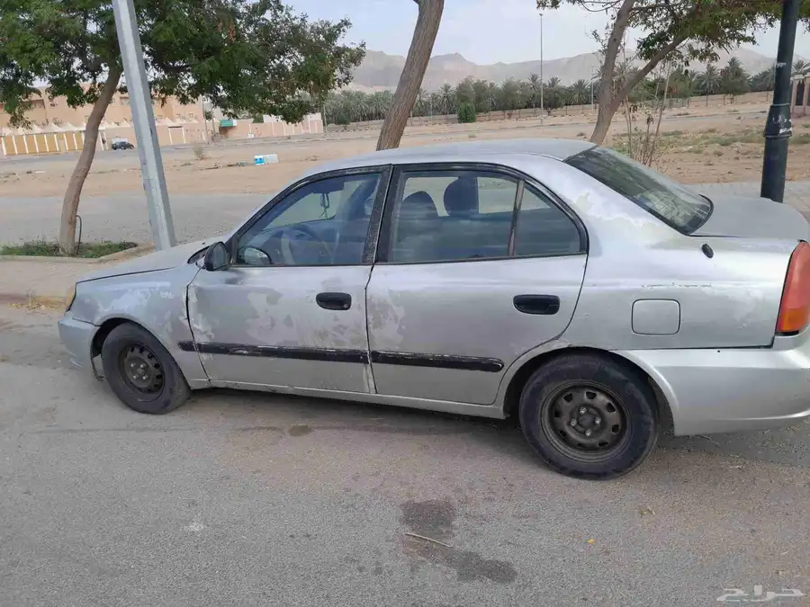 اكسنت 2004 اورق منتهيه فحص استماره زجاج كهرباء قير عادي 2
