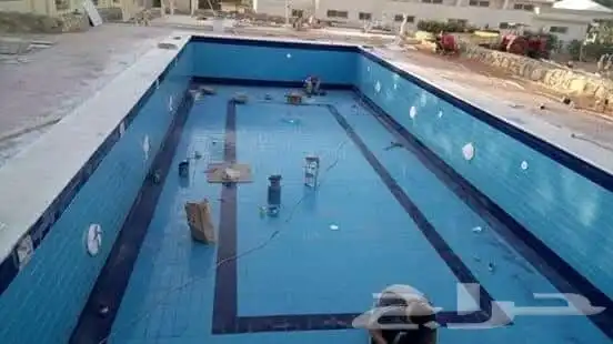 تاسيس مسابح خرسانى 1
