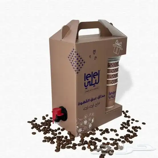 تصنيع وطباعة حافظ قهوه كرتون 1