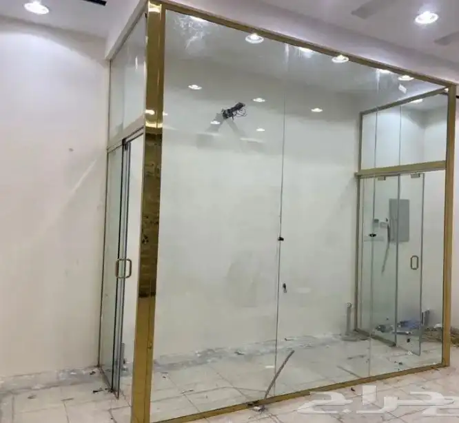 زجاج سكريت واجهات ابواب دربزين المنيوم 5