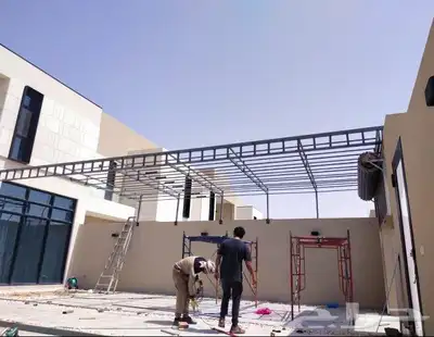 حداد حداده عامم مظلات وسواتر وبرجولات الرياض هنجار ومستودعات 6
