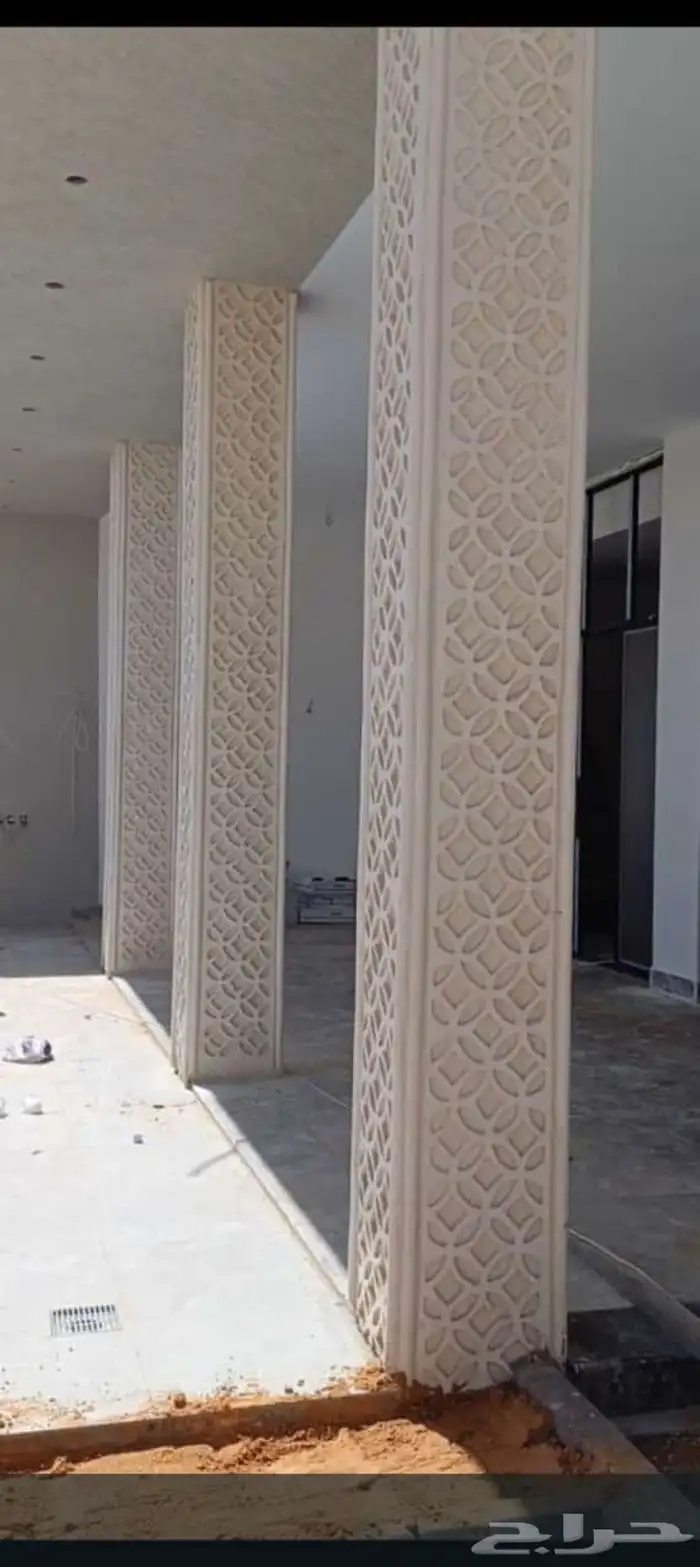 لياسه ملونه وديكورات خارجيه بديل الحجر الطبيعي باشكال مختلفة 2