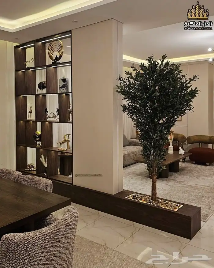 ديكورات شاشة بارتشن بديل رخام شيبورت تكسيات دهانات جبس بورد 1