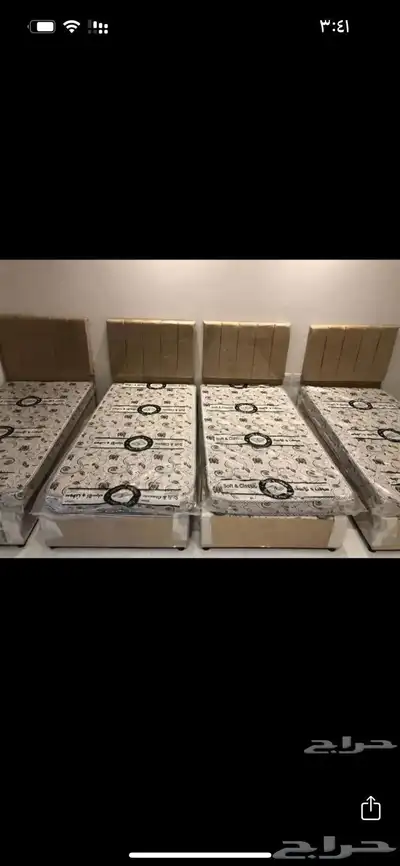 سرير نفر واحد دولاب كامل غرفه نوم 4