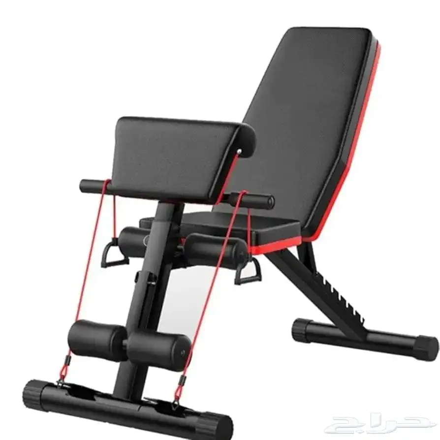 اوزان 50 كيلو مع كرسي للتدريب   اثقال   Dumbell 50 kg  chair 1