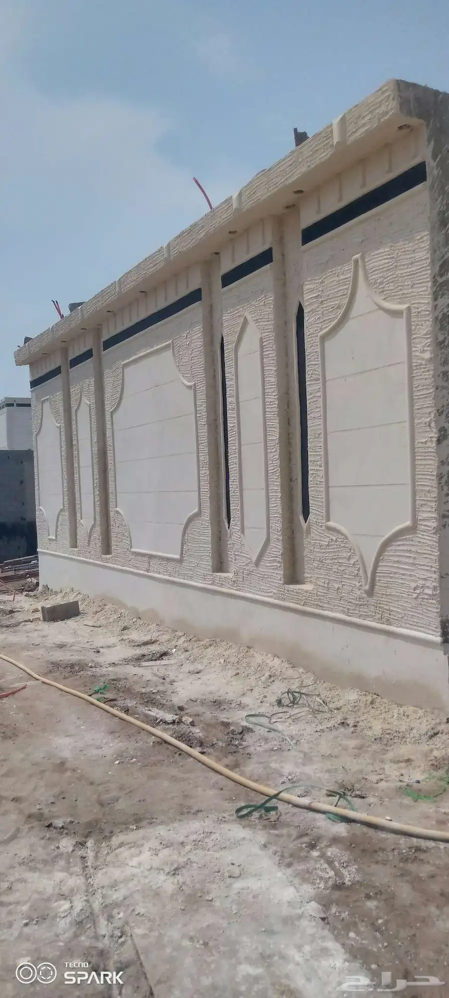 لياسه ملونه ديكورات خارجيه بطحى الرياض تطعيمات حزامات 47