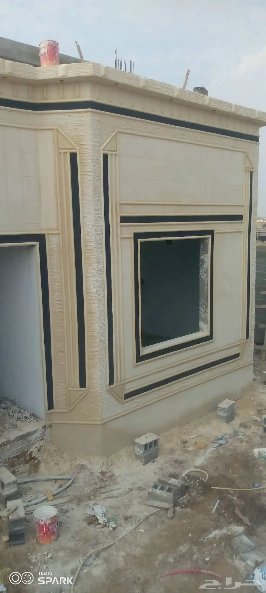 لياسه ملونه ديكورات خارجيه بطحى الرياض تطعيمات حزامات 45