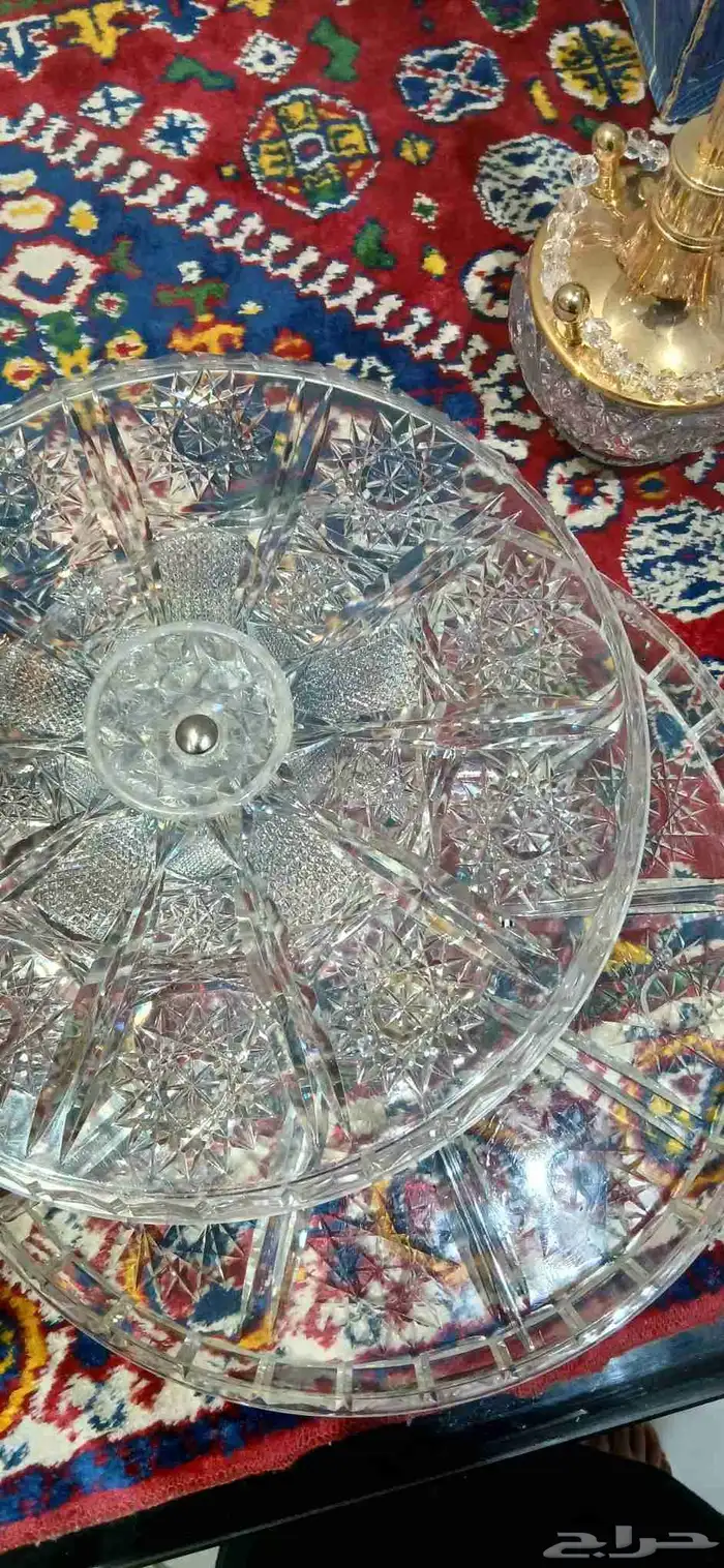 براد جديد وبراد مستعمل وشيالة مكسرات وصحن مكسرات مدور 6
