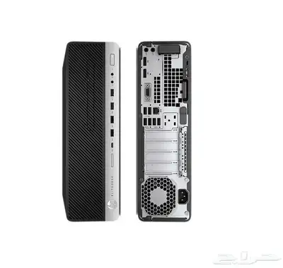 جهاز كمبيوتر مكتبي اتش بي بحالة ممتازة Hp EliteDesk 800 G5 4
