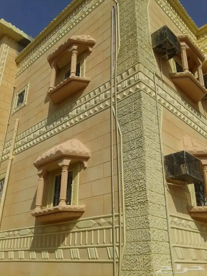 لياسه ملونه وديكورات خارجيه بديل الحجر الطبيعي باشكال مختلفة 8