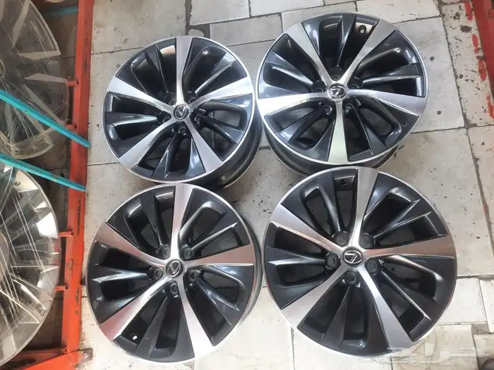 جنوط لكزس LS500 مقاس 19 موديل 2023 اصلي وكاله 7