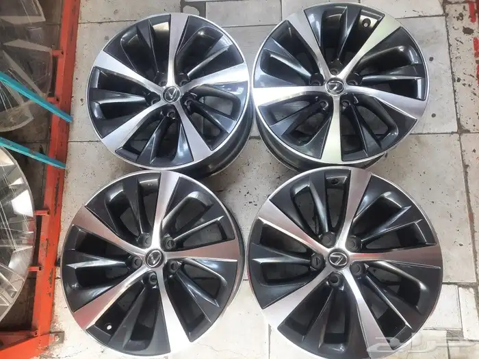 جنوط لكزس LS500 مقاس 19 موديل 2023 اصلي وكاله 6