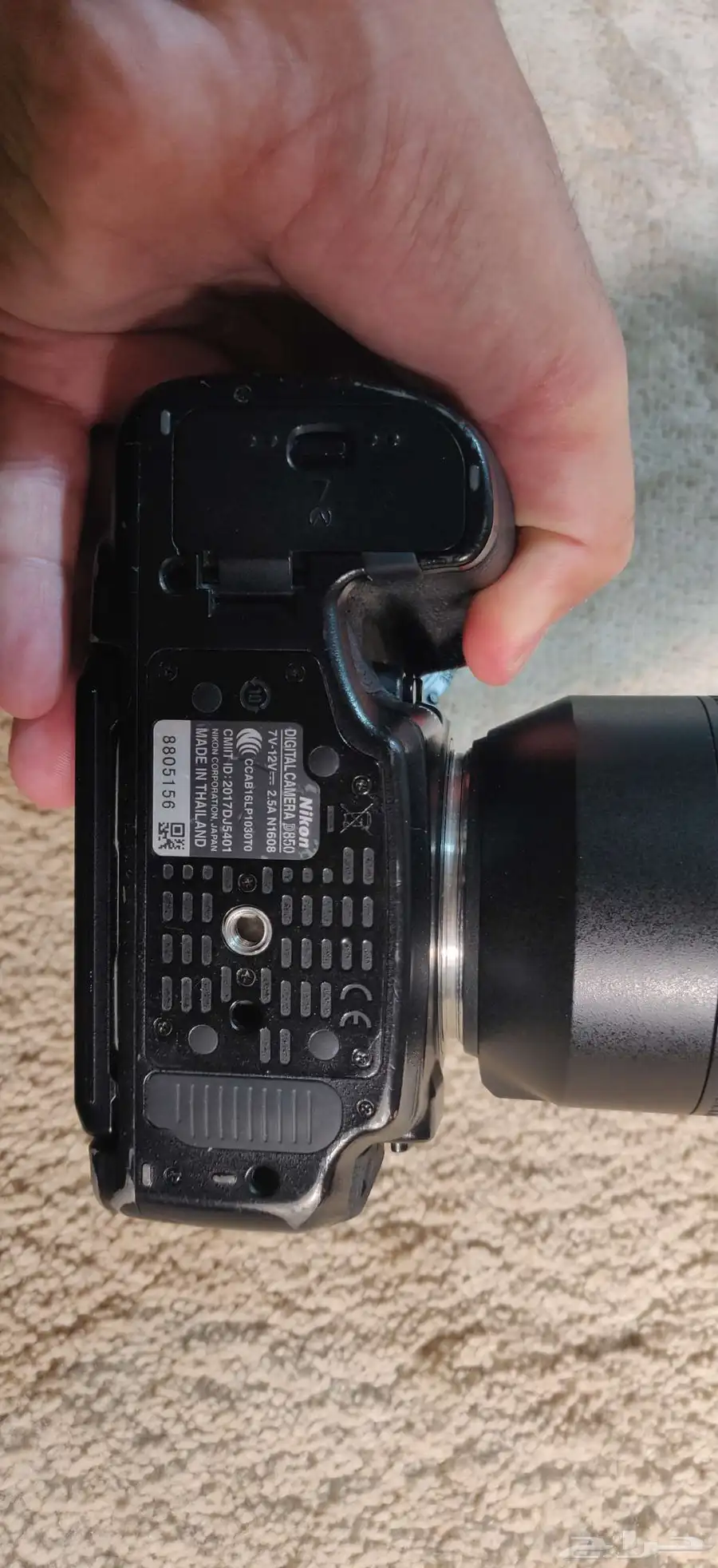 كاميرا نيكون D850 مع عدسة تامرون 70-300مم بمانع اهتزاز 4