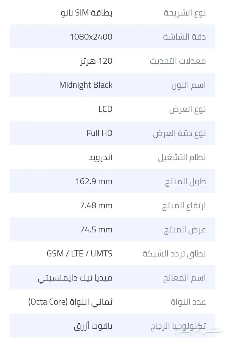 جوال هونر honor 90 نظيف جدا 2