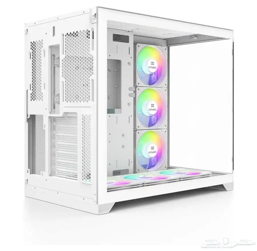 قطع pc جديده كيس و مذربود ورامات وm.2 و باور سبلاي ومبرد 0