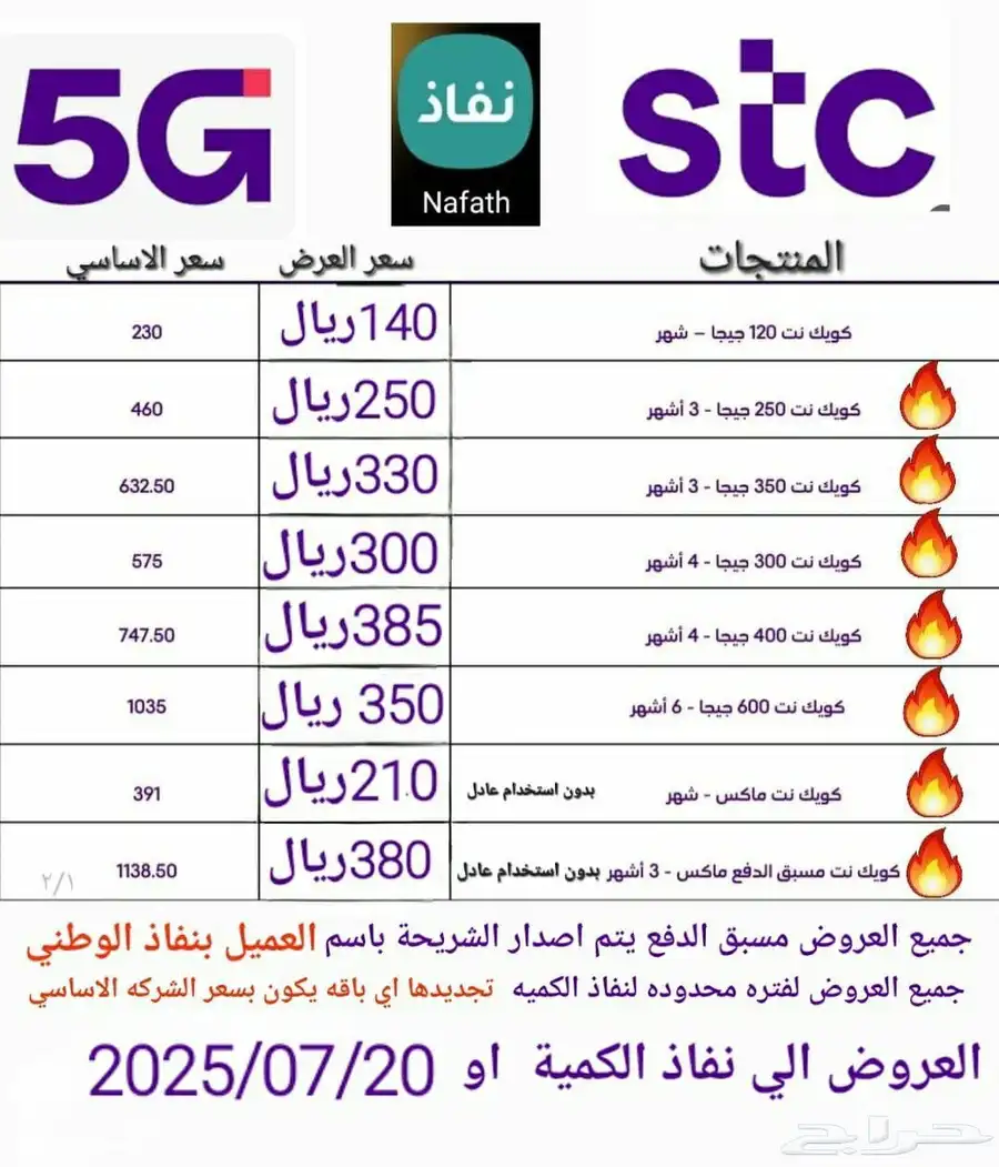 600قيقا 6شهور سوا ب 350 ريال كويك نت 0