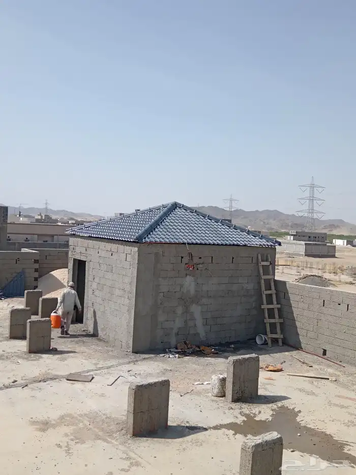 بديل القرميد بي في سي بلاستيك لمعه قويه سماكه 2 ملي ونصف 1