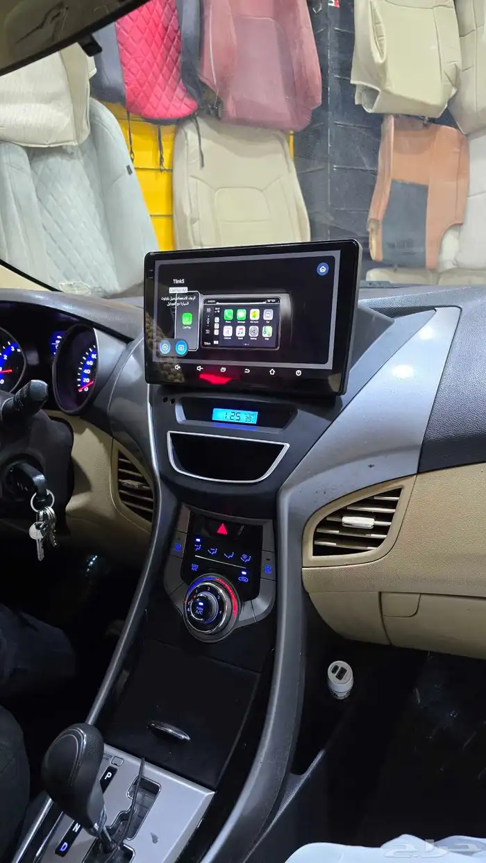 شاشة هيونداي النترا 2012 2015 شكل جديد 10 بوصة 5