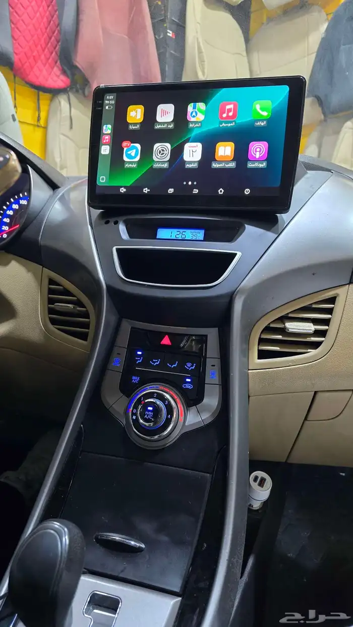 شاشة هيونداي النترا 2012 2015 شكل جديد 10 بوصة 1